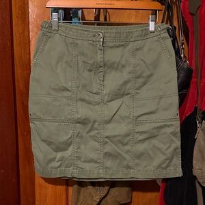 Banana Republic Khaki Pencil Skirt